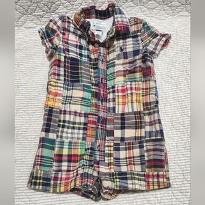 Ralph Lauren Patchwork Romper